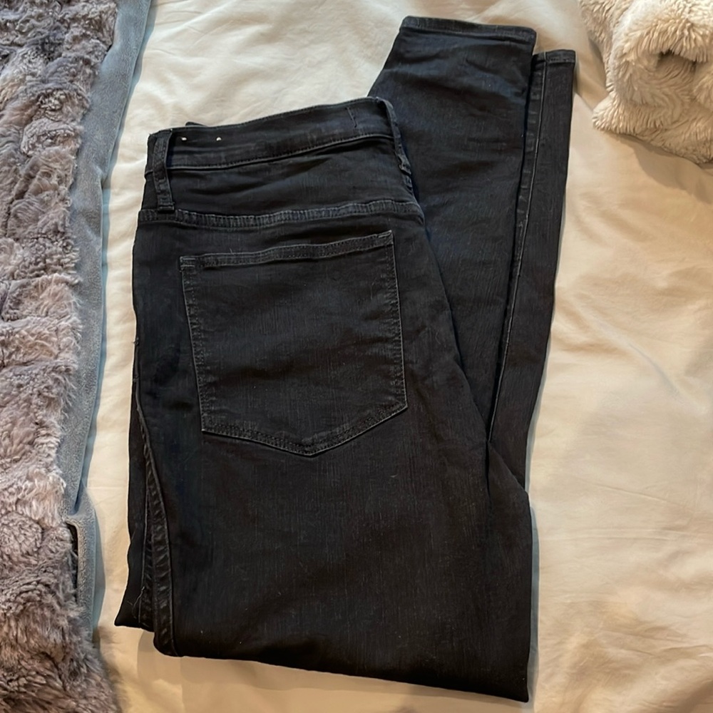 Madewell Black Skinny Jeans Size 30